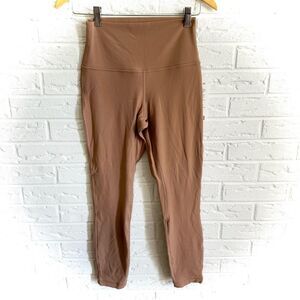 NWT Lululemon Align High Rise Pant 25” Dusty Clay Size 6